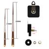 Clock Movement Set DIY Clock Repair Kits with Wood Hands High Torque Wall Clock Repairing Motor Replacement Accessories