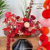 Romantic Floral Arrangement for Weddings, Bedrooms, and Living Rooms - Bedside Bouquet Decorations