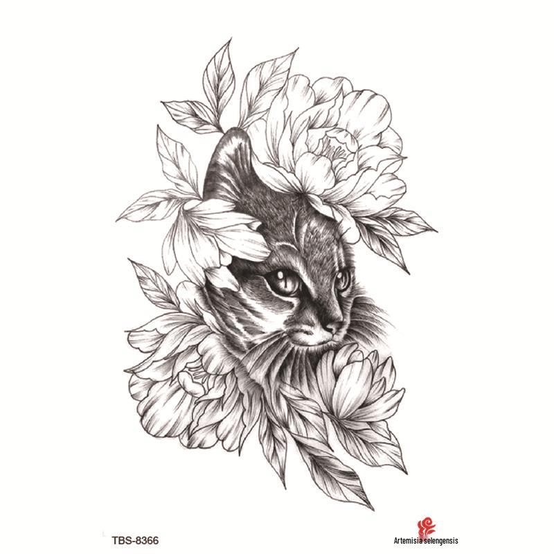 Set mic de tatuaje autocolante totem și simbol impermeabile pentru antebraț