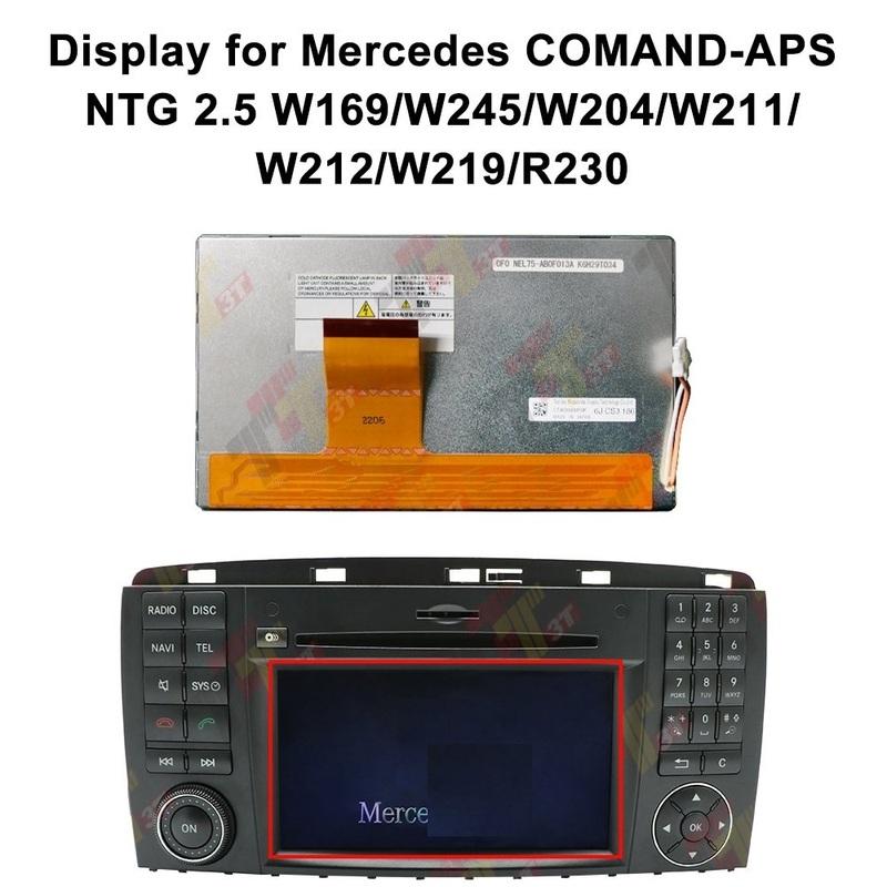 Display for Mercedes COMAND-APS NTG 2.5 W169 W245 W204 W211 W212 LTA065B0F0F