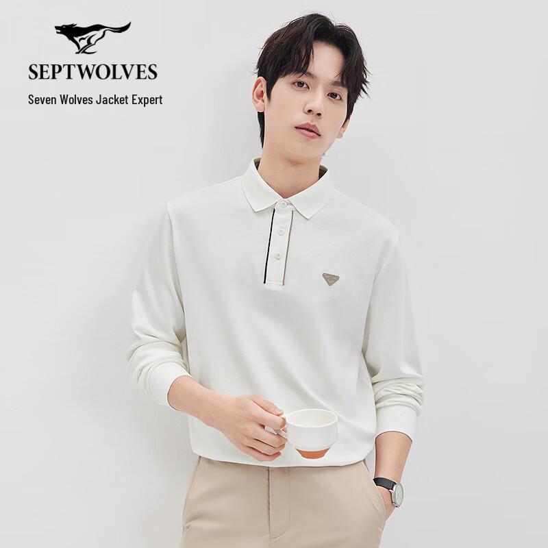 

Мужская повседневная футболка-поло с длинным рукавом Qipilao 3XL 185