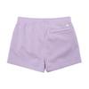 New MLB Base Logo Casual Shorts Women's Light Lavender 3FSPB0323-07LDL