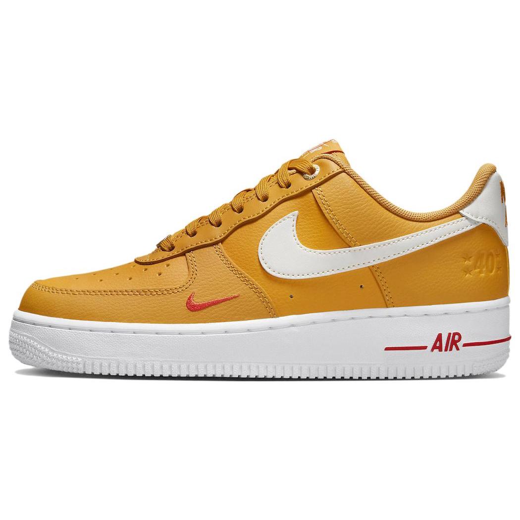 

Кроссовки Nike Air Force 1 Low 07 SE 40th Anniversary Yellow Ochre Mini Swoosh (Женский)(ДК7582-700) 38