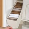 Caja Organizadora Plegable de Algodón y Lino para Cajones Almacenamiento de Calcetines Ropa Interior Ropa en Armario de Dormitorio
