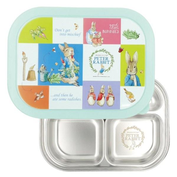 

Ланч-бокс с запечатанной тарелкой Peter Rabbit, Olive 3302, крышка + тарелка, популярные корейские товары для родителей