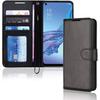 Leather Wallet Case for Oppo A53 / A32, Flip Protective Case Cover with Wallet Card Holder, Stand & Wrist Strap