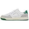 Club LT Synthetic Leather Low Top Cushioning Abrasion Resistant Skateboard Shoes Unisex White Green Korean Style 1XM01960F_142