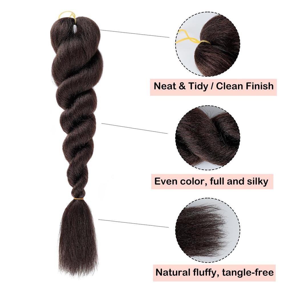 Buntes Ombre Jumbo Flecht Haar Niedrigtemperatur Flammhemmend Synthetisches Haar Großpackung Verwicklungsfrei Häkel Twist Zöpfe Haarverlängerungen