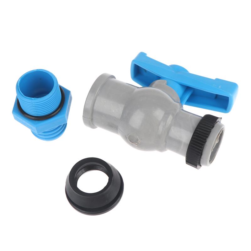 1 Pcs 28 Rigid Pipe Bypass Valve Pvc Micro-Sprinkler Drip Irrigation Connector Irrigation Fittings