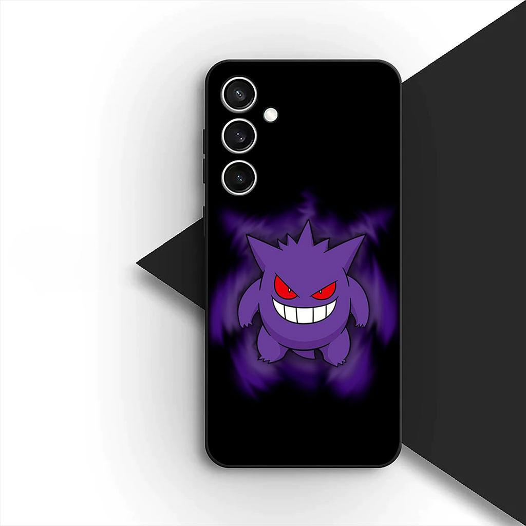 for Samsung Galaxy S20 S22 S21 FE Ultra Plus A07 A17 A15 A16 A25 A57 A37 Phone Case P-Pokemons GO Gengar P-Pikachus Psyduck