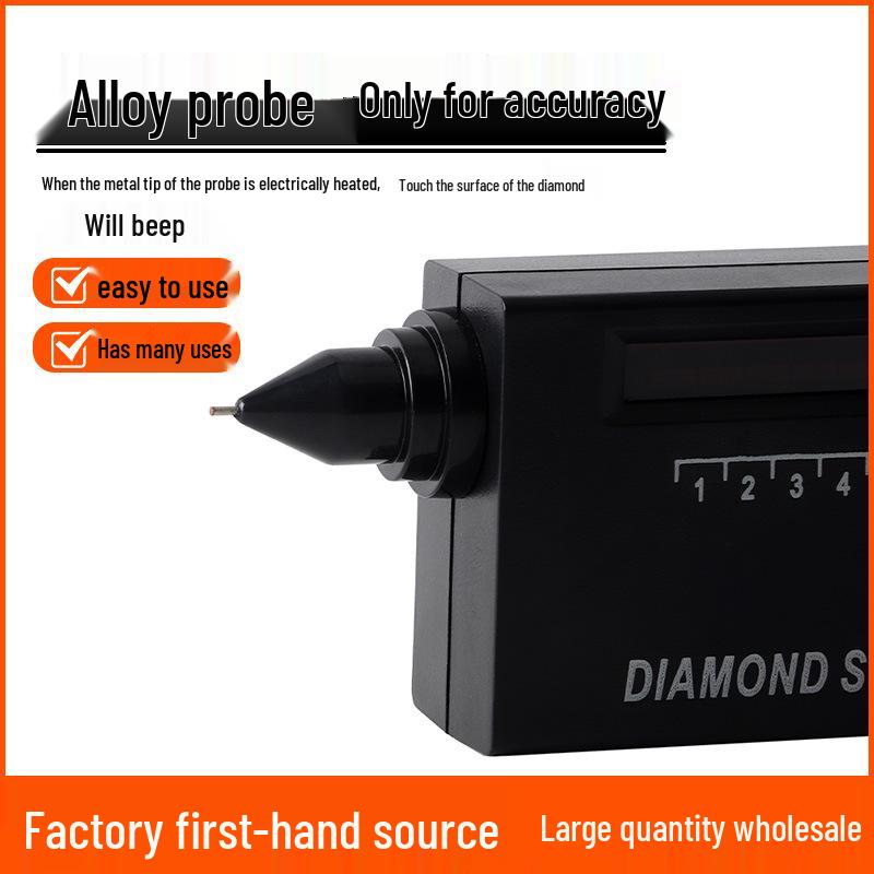 

Ручка для обнаружения бриллиантов и нефрита: Тестер теплопроводности и твердости второго поколения для проверки подлинности драгоценных камней.