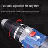 Dongcheng Cordless Brushless Li-ion Impact Drill CN plug (adapter included)