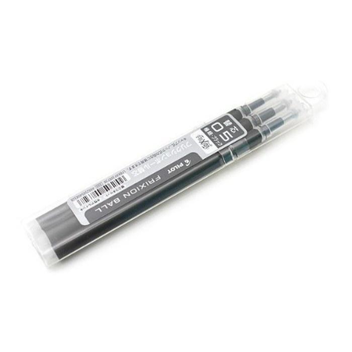 Pilot Ballpoint Pen Refill Frixion Ball Knock LFBKRF30EF3B 0.5mm 30-Pack