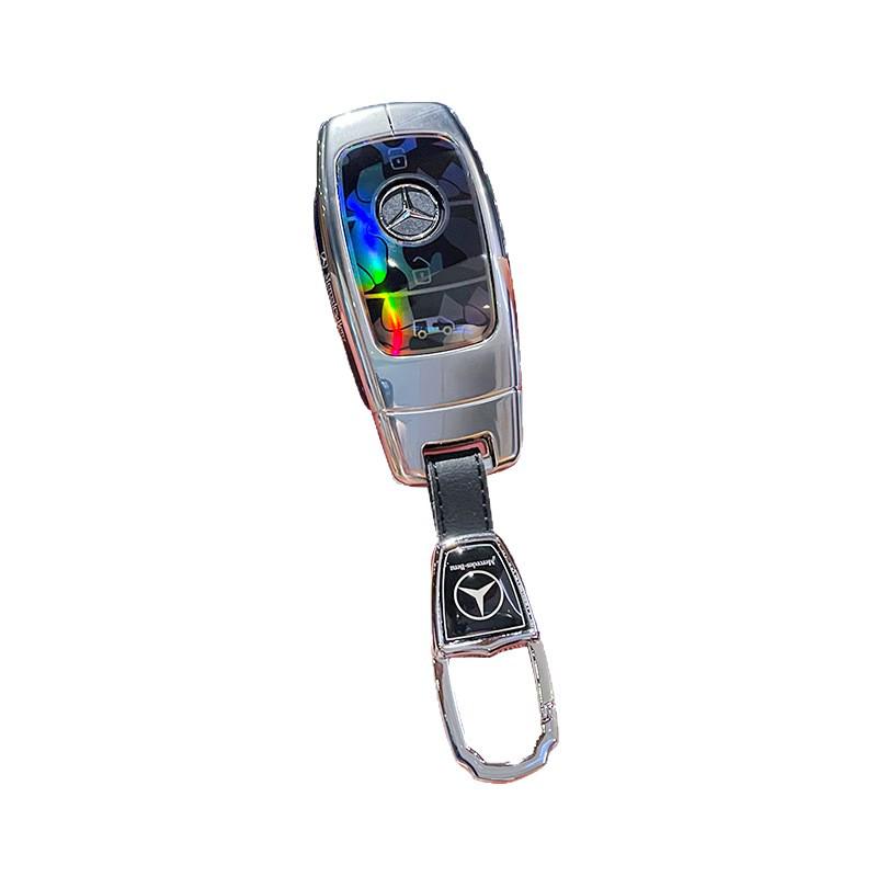 Mercedes-Benz Vito Business Vehicle Key Case: Elf Edition Metal Buckle Full Coverage Shell