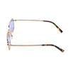Prada [Available prescriptions] Temple engraving, rectangular sunglasses, men's style, gold