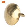 300PCS Upholstery Nails Tacks Stud Pushpin Smooth Surface Decorative Furniture Nails Pins(Yellow )