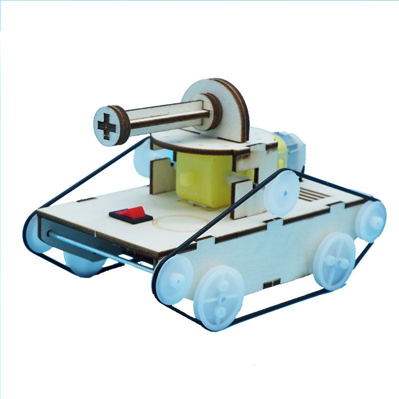DIY Tank Car Kit: Children's Science Experiment & Educational Assembly Toy