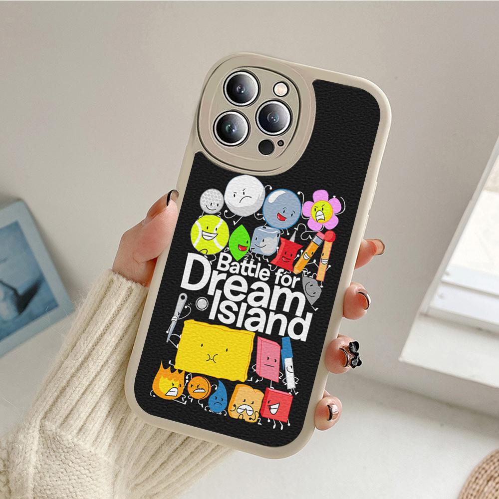 

Bfdi Poster Battle For Dream Island Phone Case for Iphone 14 13 11 12 Pro MAX 13 12 MiNi 7 8 plus 13PRO XS 12 XR Lambskin Covers iphone 12Mini
