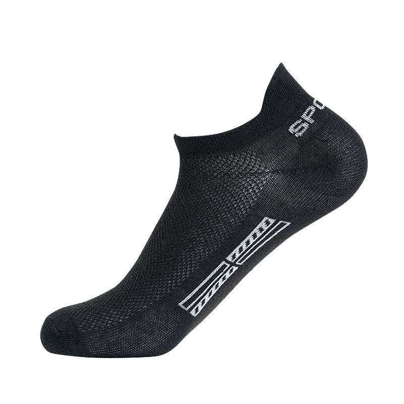 Men's Socks Comfortable Breathable Socks Sports Boat Sock Sweat-absorbent Outdoor Running Socks