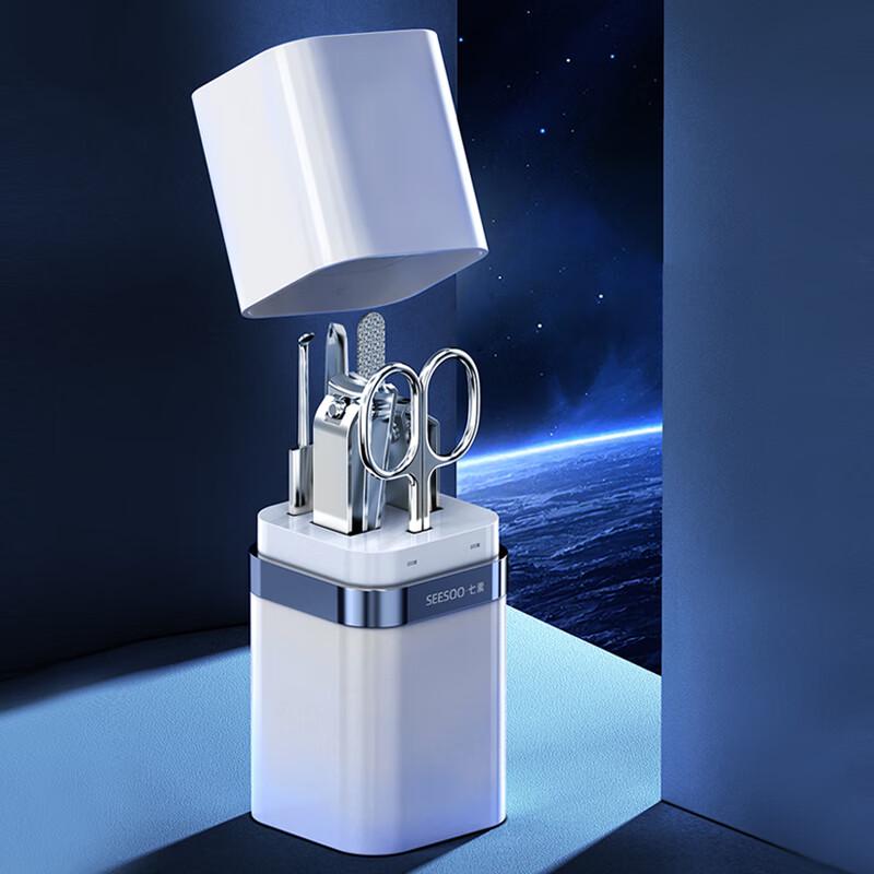 Seesoo 6-Piece Stainless Steel Nail Clipper Set