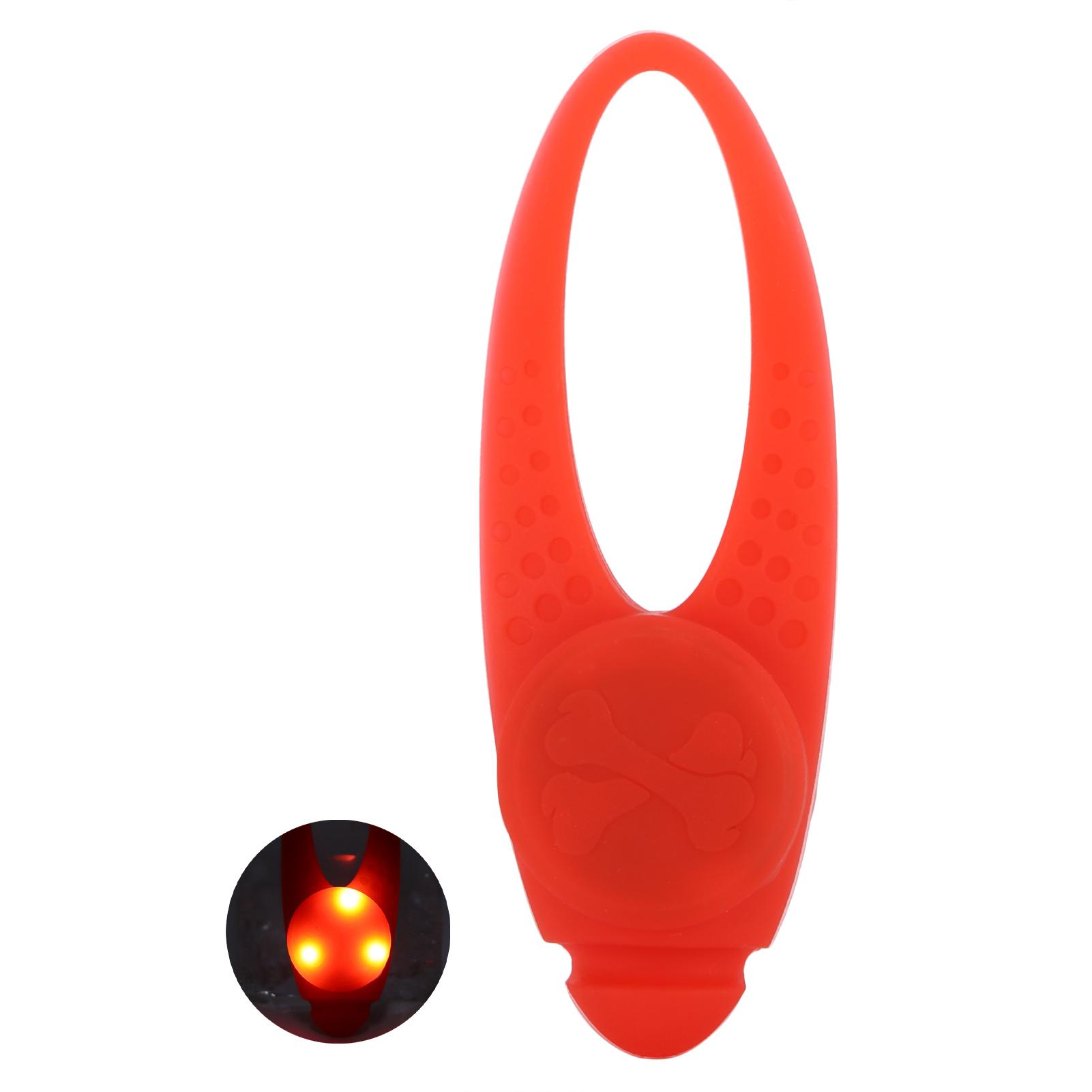 Подвесной светильник для собачьего ошейника, водонепроницаемый подвесной светильник для шеи собаки, светодиодный светильник безопасности с зажимами из нержавеющей стали