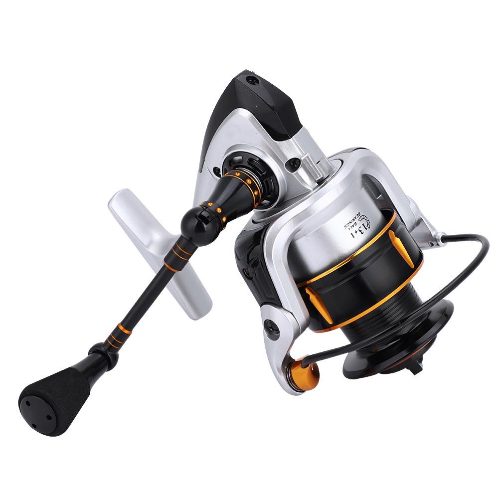 Salt Freshwater Metal Heavy Duty Lightweight Casting Spinning Fishing Reel (4000)