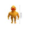 3D Printing Animal Buff Duck Figurine Duck Family Member Courtyard Ornaments Artwork Animal Sculptures Modern Home Decor