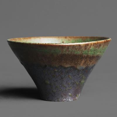 160ml Ceramic Tea Cup Antique Handmade Japanese Style Coarse Pottery Kung Fu Tea Set