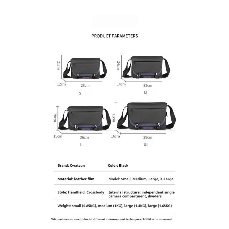 Trendy Cool Shoulder Crossbody Camera Bag High Value Micro SLR Camera Waterproof Professional Photography Bag