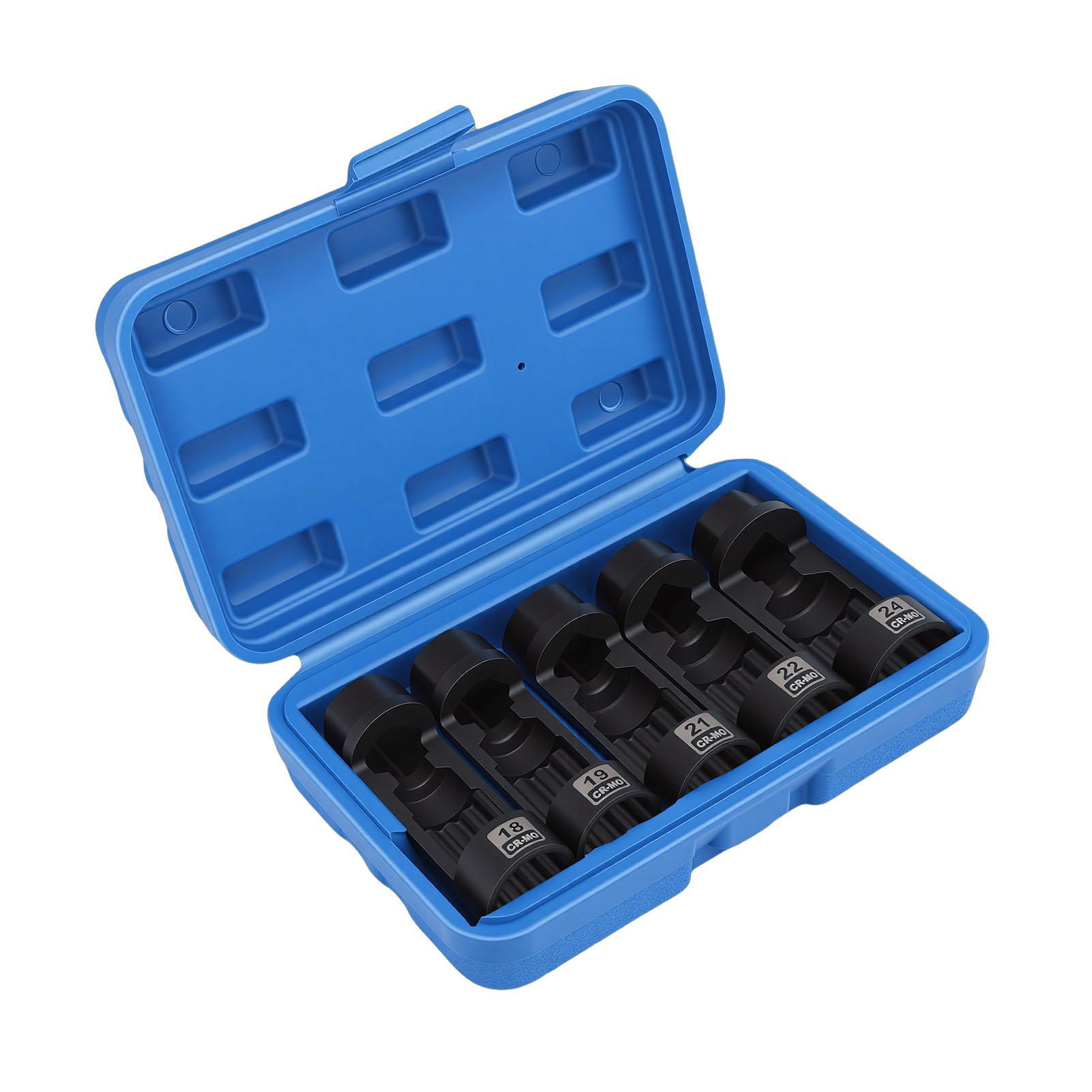 Strut Nut Socket 18mm 19mm 21mm 22mm 24mm 12 Points 1 2in Drive Suspension Strut Spreader Socket