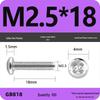 4.8 Grade Galvanized Phillips Round Head Screw (M2-M8)