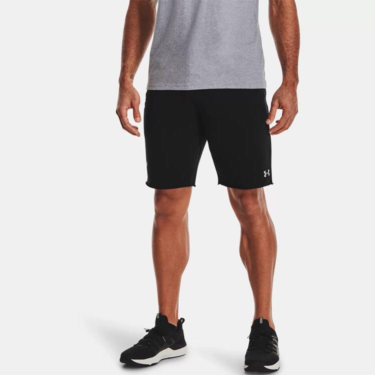 Under Armour Johnson Series Breathable Terry Shorts Men Shorts Black 1361751-001