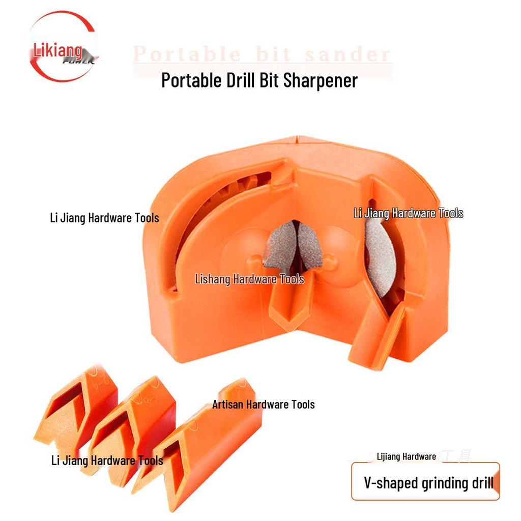 Multifunctional Electric Drill & Grinder Sharpener - Portable Twist & Impact Drill Bit Tool