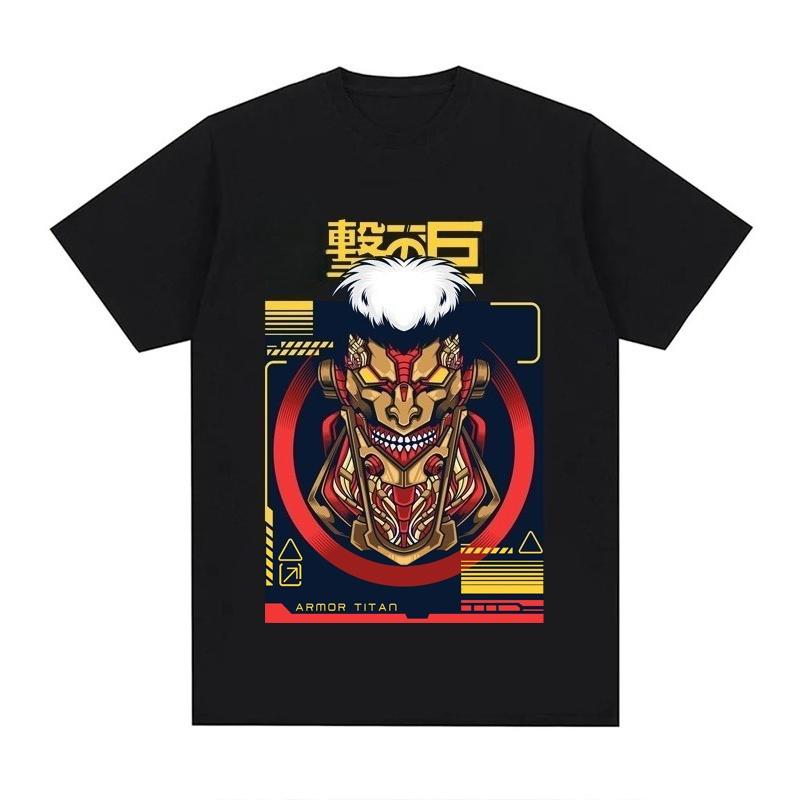 2025 New Japan Anime Fashion Comfortable T Shirt Men Pure Cotton Unisex Tops Summer Unisex Clothes Autumn and Winter Innerwear