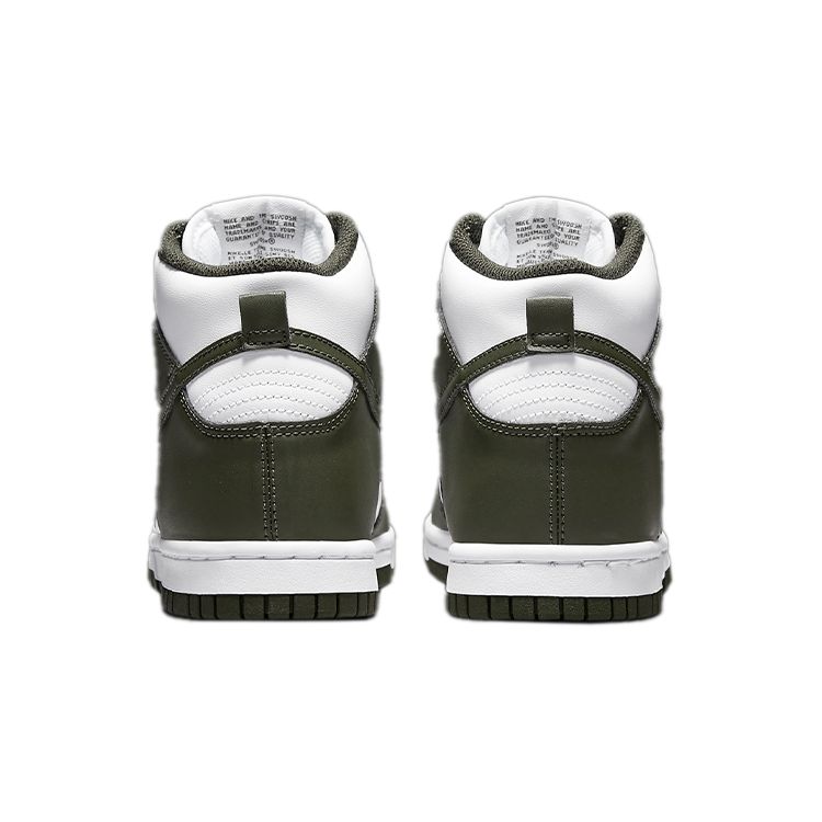 Nike Dunk High GS Cargo Khaki Buty Sportowe Dziecięce Zielone Białe DB2179-105