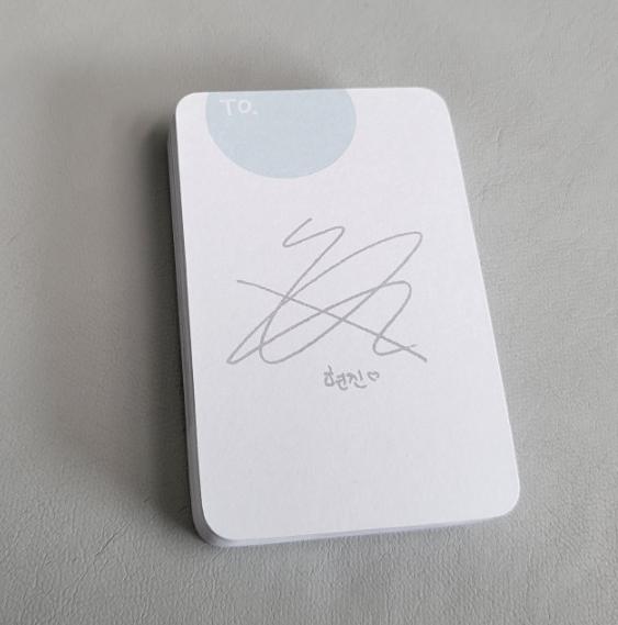 Stray Kids Hyunjin Felix Lee Know Photo Message Card Set 30pcs K-pop Goods
