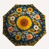 Sunflower Garden: Vibrant Floral Rug for Your Home DecorUmbrella with Cute Design, Portable 3-Fold Compact Umbrella for Men & Women, Valentine's Day M