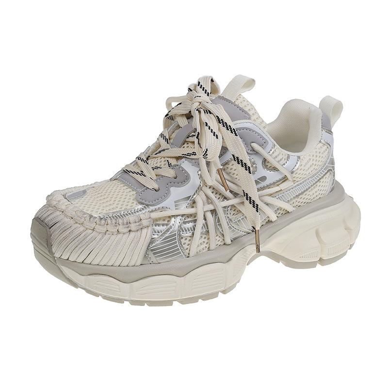 

Guyun Shu Dad Shoes женские кроссовки осень 2024 года новые модные крутые уличные ретро дышащие нескользящие повседневные кроссовки 35