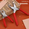 Heavy Duty Alloy Steel Eyelet Installation Grommet Pliers Suitable For Shoes Bags Craft Projects Comfortable grip Design