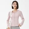 Sunscreen clothes women's summer cool slim stand-up collar UV protection women's yoga jacket breathable long-sleeved original yarn sunscreen clothes