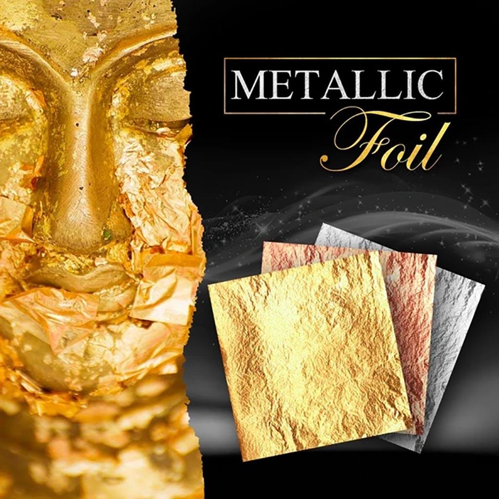  Foil Paper DIY Arts Project Crafting Decoration Foil Paper for Arts