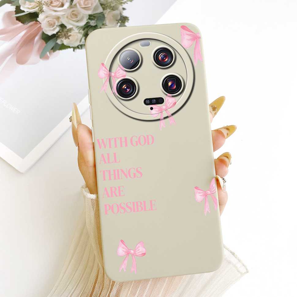 

For Xiaomi Mi 13 Ultra 2304FPN6DC Case Silicone Back Cover For Xiaomi Mi13 MI 13 Ultra 2304FPN6DG Cute Cartoon Bumper Shell Mi 13 Ultra