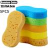 5PCS Car cleaning sponge block Large 8-shaped Honeycomb 8-shaped Sponges Car Cleaning  Tools Cleaning Auto Detailing Accessories