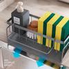 Raft cu burete multifuncțional Scurător de bucătărie Raft pentru chiuvetă Detergent pentru spălat vase Organizator pentru cârpe de vase Rafturi de depozitare pentru bucătărie