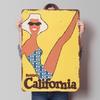 Southern California Vintage Travel Tinplate Poster Custom Wall Art Vintage Metal Signs Retro Tin Plaque for House Desk Decor