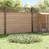 Garden Fence Panel 12 pcs Galvanized Steel Silver