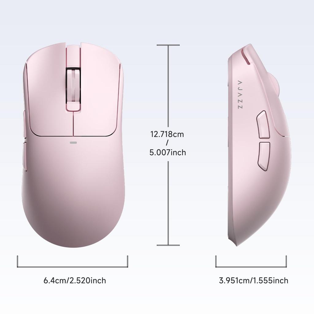 AJAZZ AJ200P Gaming Mouse with AI MASTER AI Analysis PAW3955 StarLink Dual IC 8K Connection Unique Genbu Magnetic Charging Dock 120 Million Cycles of