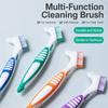Denture Cleaning Brush Double Sided Appliance Cleaner Invisible Aligner Orthodontic Retainer Stain Remover Scrub Dental