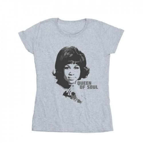 Aretha Franklin Womens/Ladies Queen Of Soul Cotton T-Shirt