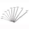 10Pcs Straight Shank Twist Drill Bits Multifunctional Engraving Drill Bits Practical HSS Drill Bit High Quality Punch Tools